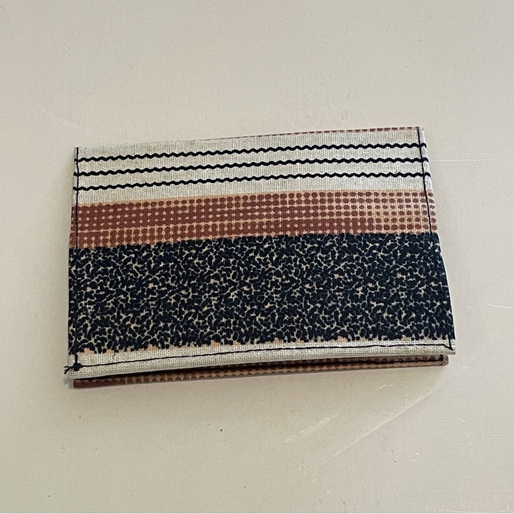 Multicolor African Print Ankara Cotton Bohemian Handmade Cardholder